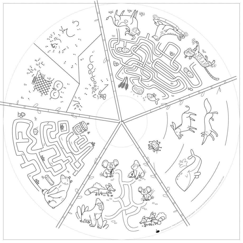 Recharge coloriage enfant 10 feuilles – OMY® Objets & imaginaire (dès 4 ans)