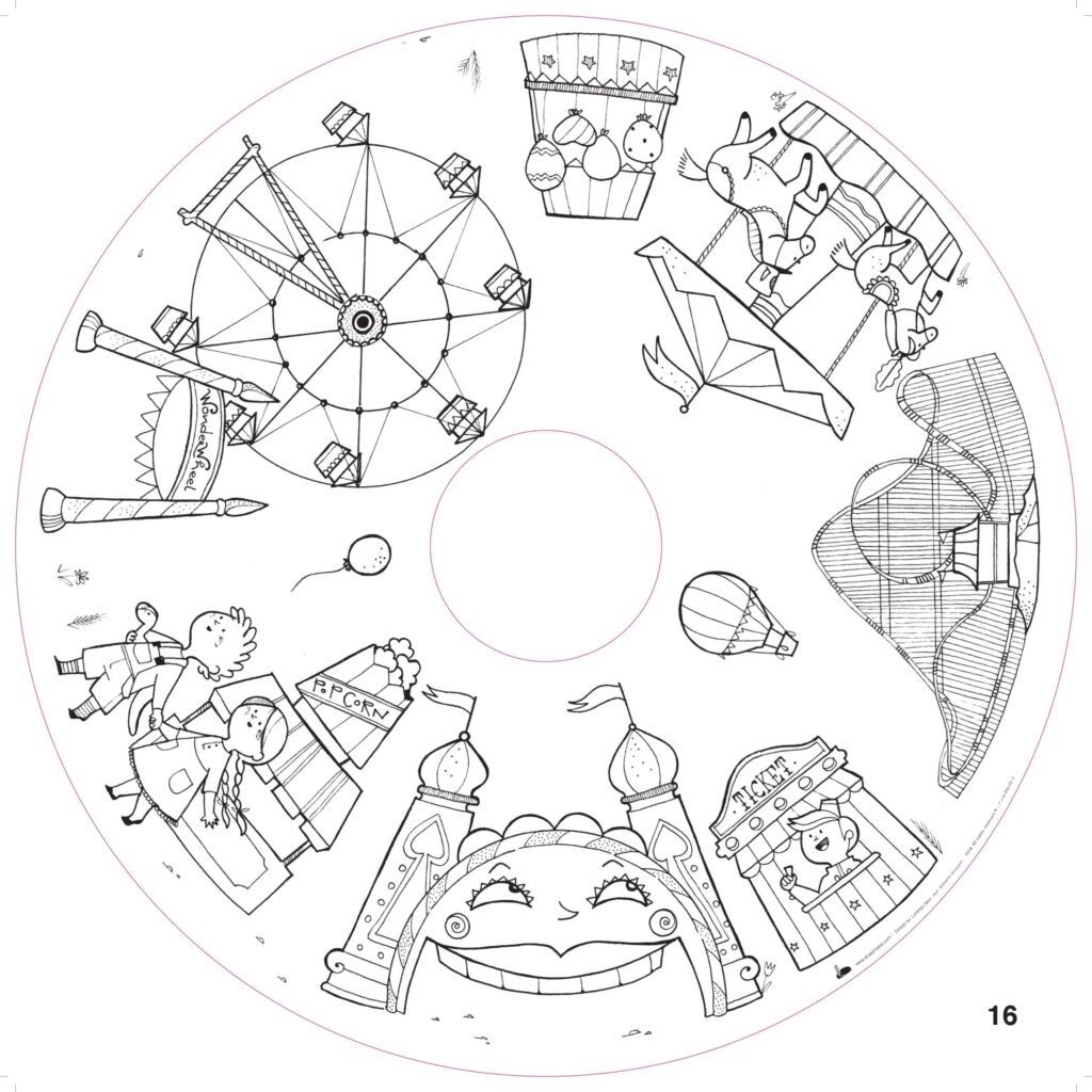 Recharge coloriage enfant 10 feuilles – OMY® Objets & imaginaire (dès 4 ans)