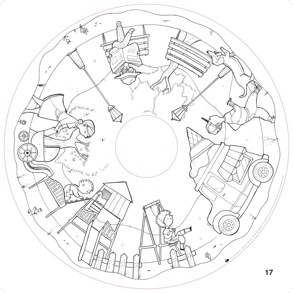 Recharge coloriage enfant 10 feuilles – OMY® Objets & imaginaire (dès 4 ans)