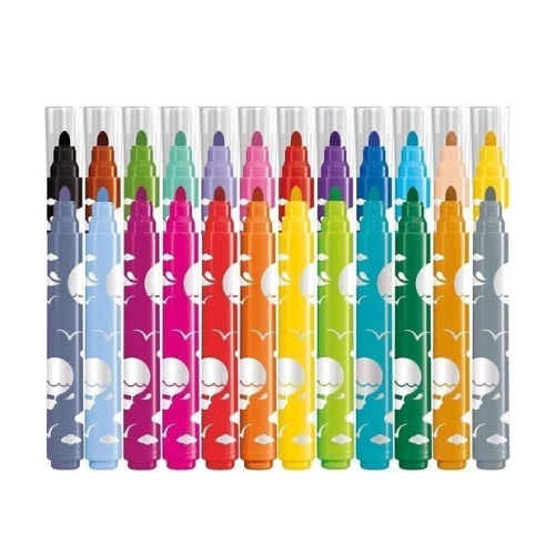 Feutres Early Age – Lot de 24 feutres maxi jumbo pour bébés – MAPED