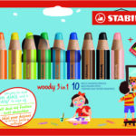 Lot de 18 feutres de coloriage pointe moyenne STABILO power