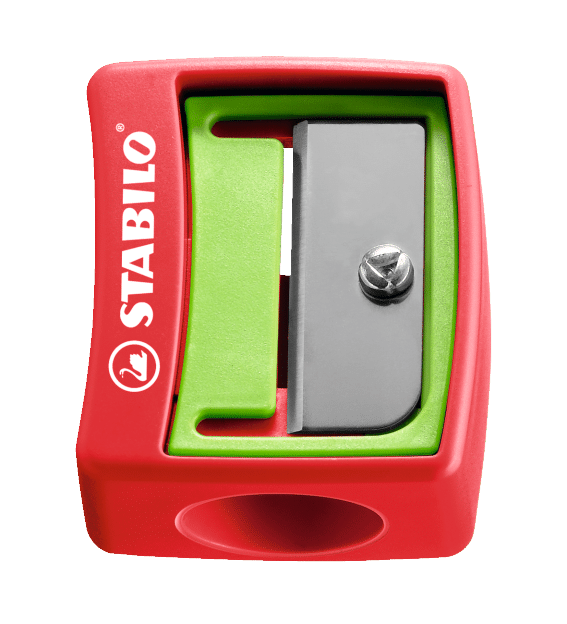 Lot de 6 crayons STABILO Woody ARTY 3 in 1 + taille-crayon adapté