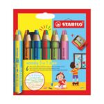 Lot de 18 feutres de coloriage pointe moyenne STABILO power