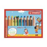 Lot de 18 feutres de coloriage pointe moyenne STABILO power