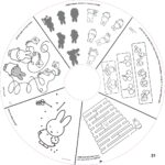 Recharge coloriage enfant XXL 10 feuilles – Miffy®(dès 2 ans)