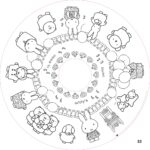 Recharge coloriage enfant XXL 10 feuilles – Miffy®(dès 2 ans)