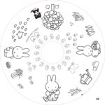Recharge coloriage enfant XXL 10 feuilles – Miffy®(dès 2 ans)