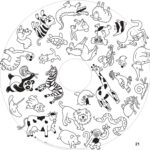 Recharge coloriage enfant 10 feuilles – OMY® Objets & imaginaire (dès 4 ans)