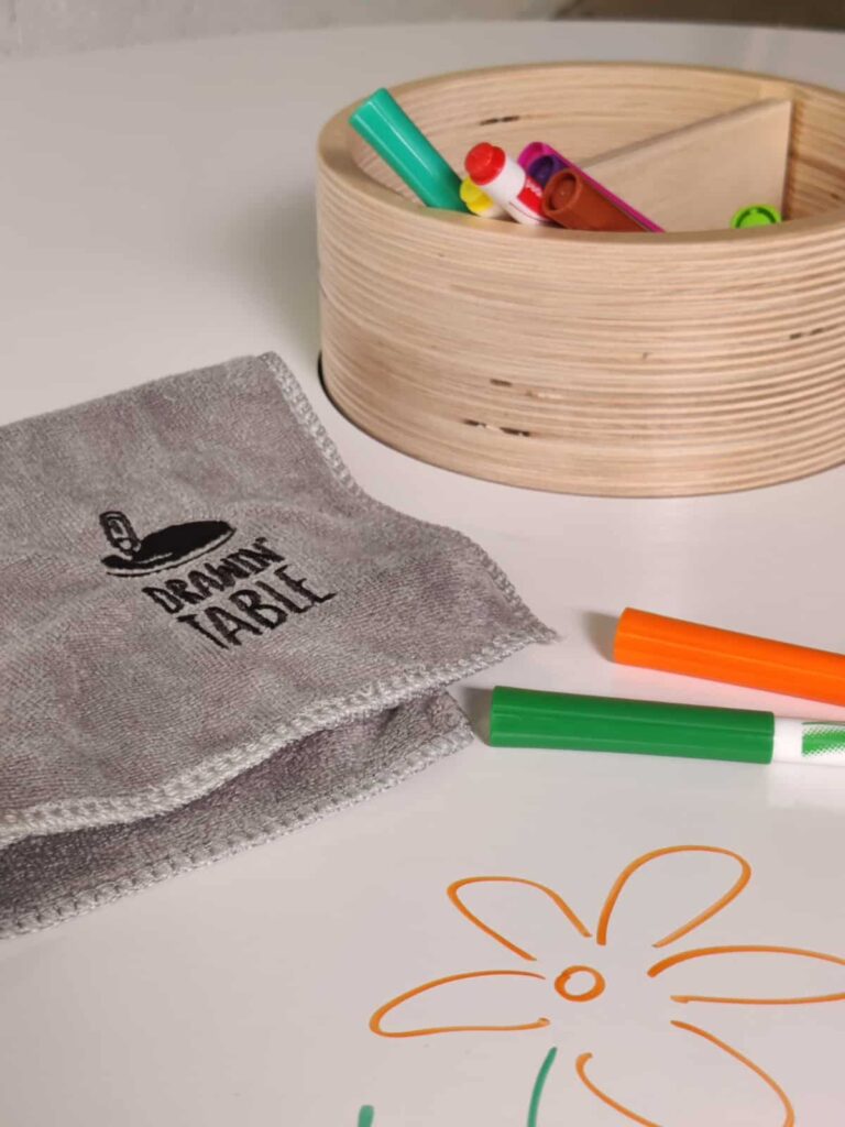 Pot à crayons en bois & plastique recyclé