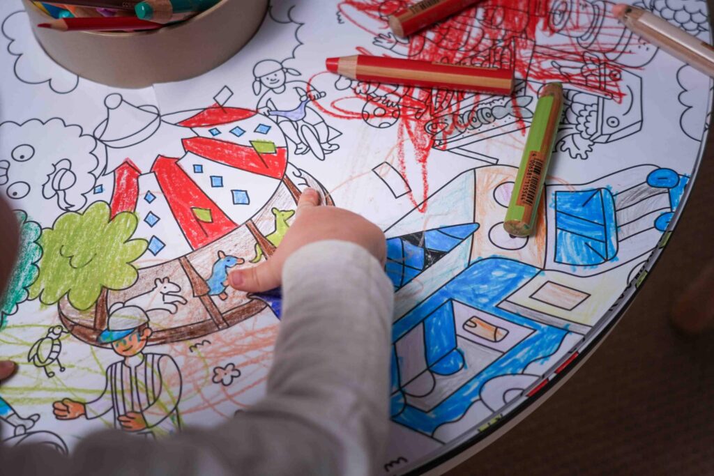 Play & Build MINI – Plateau compatible LEGO®* pour enfants de 5 à 10 ans