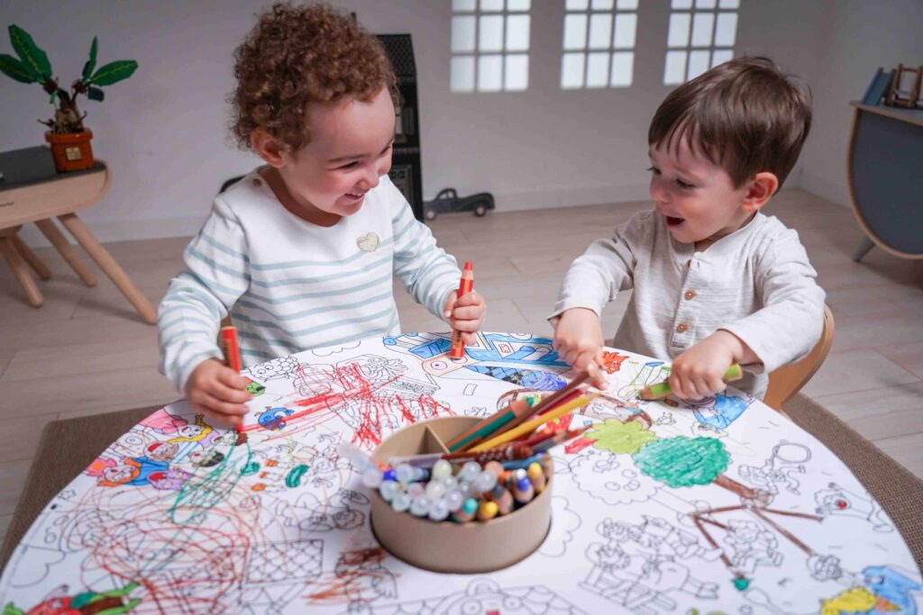 Play & Build MINI – Plateau compatible LEGO®* pour enfants de 5 à 10 ans