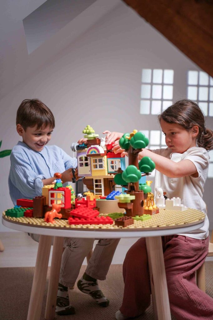 Play & Build MINI – Plateau compatible LEGO®* pour enfants de 5 à 10 ans