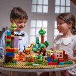 Play & Build MINI – Plateau compatible LEGO®* pour enfants de 5 à 10 ans