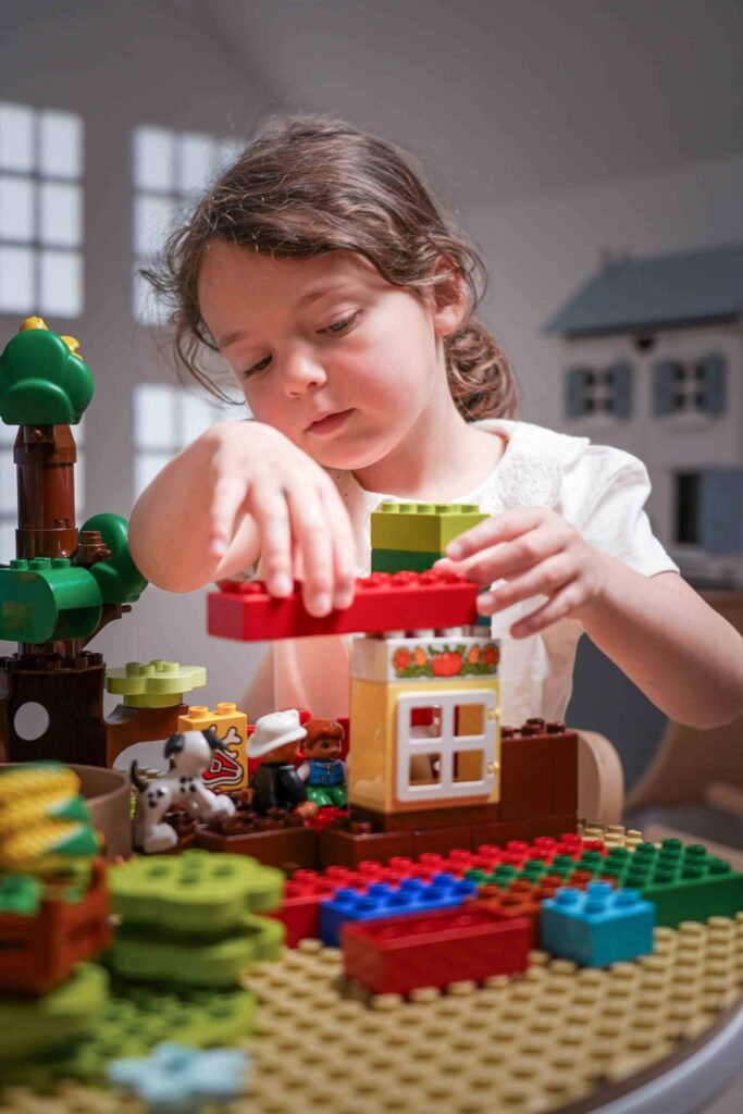 Play & Build MINI – Plateau compatible LEGO®* pour enfants de 5 à 10 ans