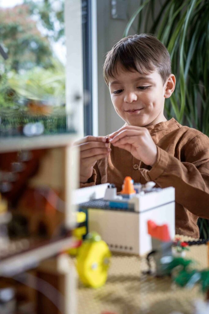 Play & Build MINI – Plateau compatible LEGO®* pour enfants de 5 à 10 ans