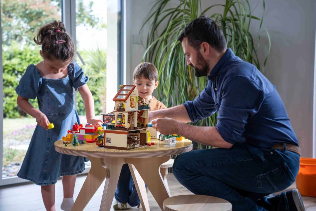 Play & Build MINI – Plateau compatible LEGO®* pour enfants de 5 à 10 ans