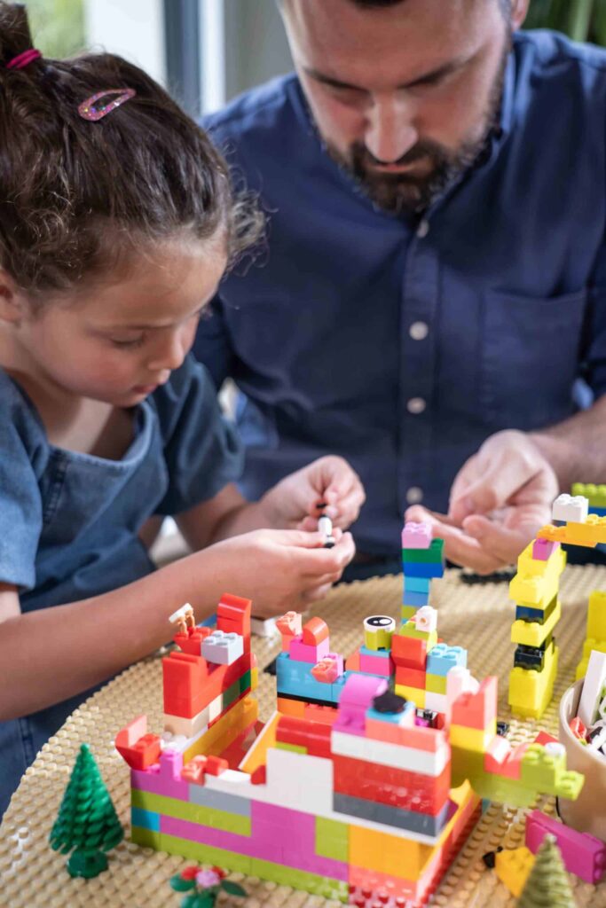 Play & Build MINI – Plateau compatible LEGO®* pour enfants de 5 à 10 ans