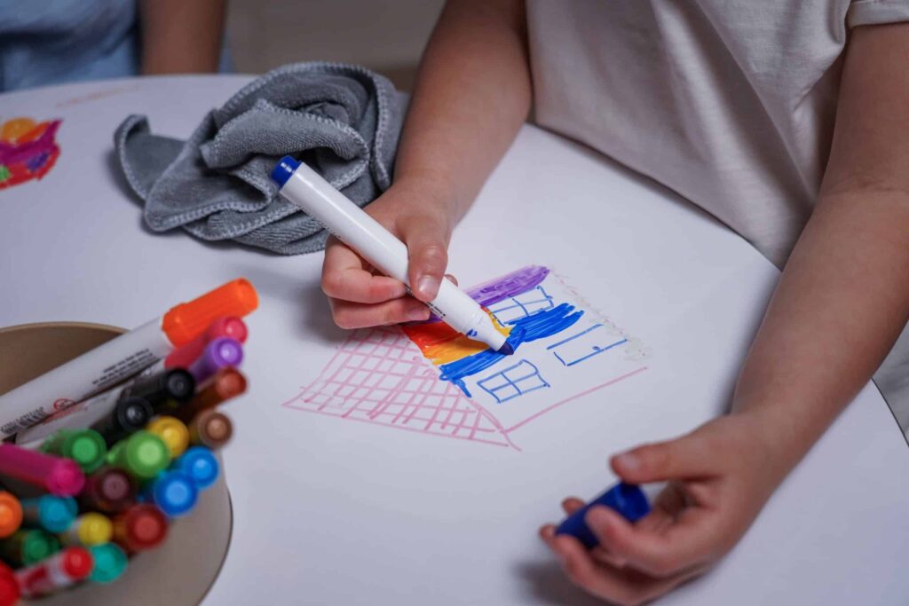 Drawin’board – Plateau effaçable pour table enfant