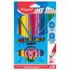 Lot de 18 crayons de couleur Color’Peps Strong – MAPED