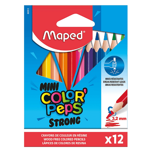 Lot de 6 Baby crayons – Premier âge MAPED