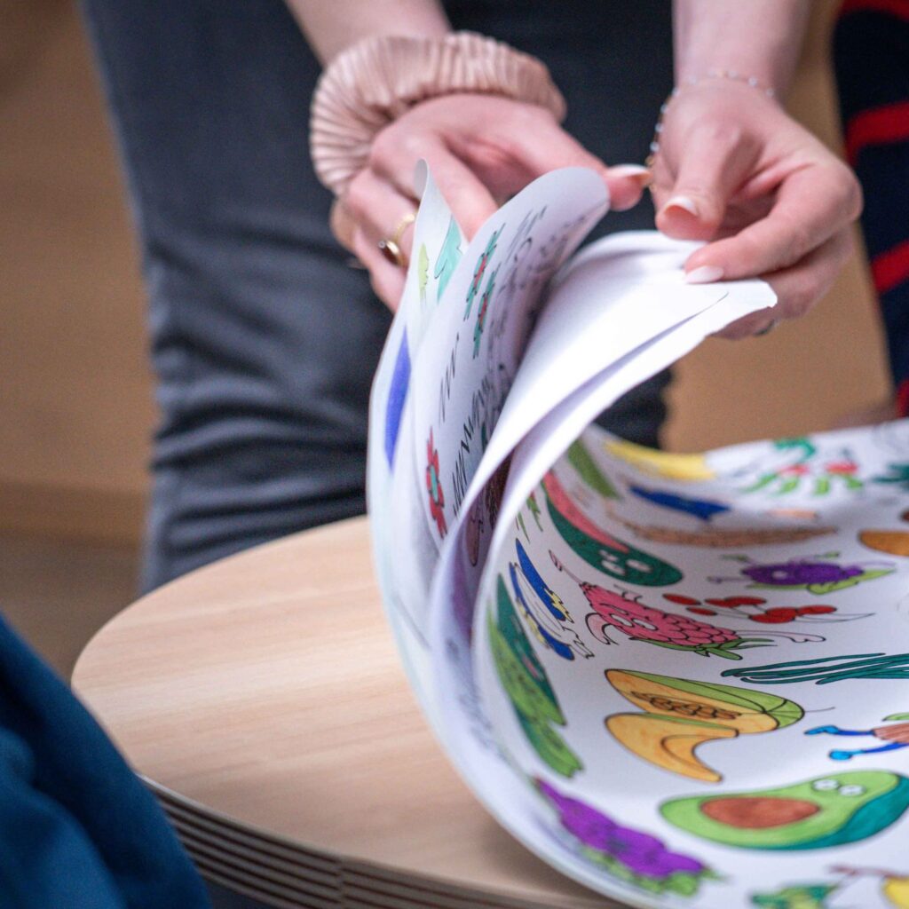 Pack 100 feuilles D70 cm