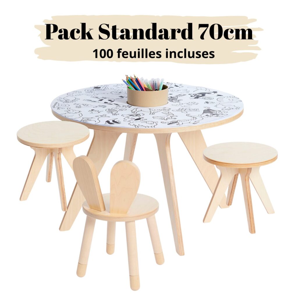 Pack PRO Standard – D70 cm (jusqu’à 3 enfants)