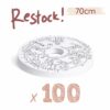 Pack 100 feuilles D70 cm