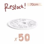 Pack 50 feuilles D70 cm
