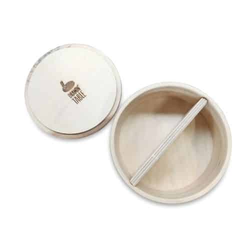 Pot à crayons en bois & plastique recyclé