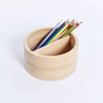 Pot à crayons en bois – version XXL