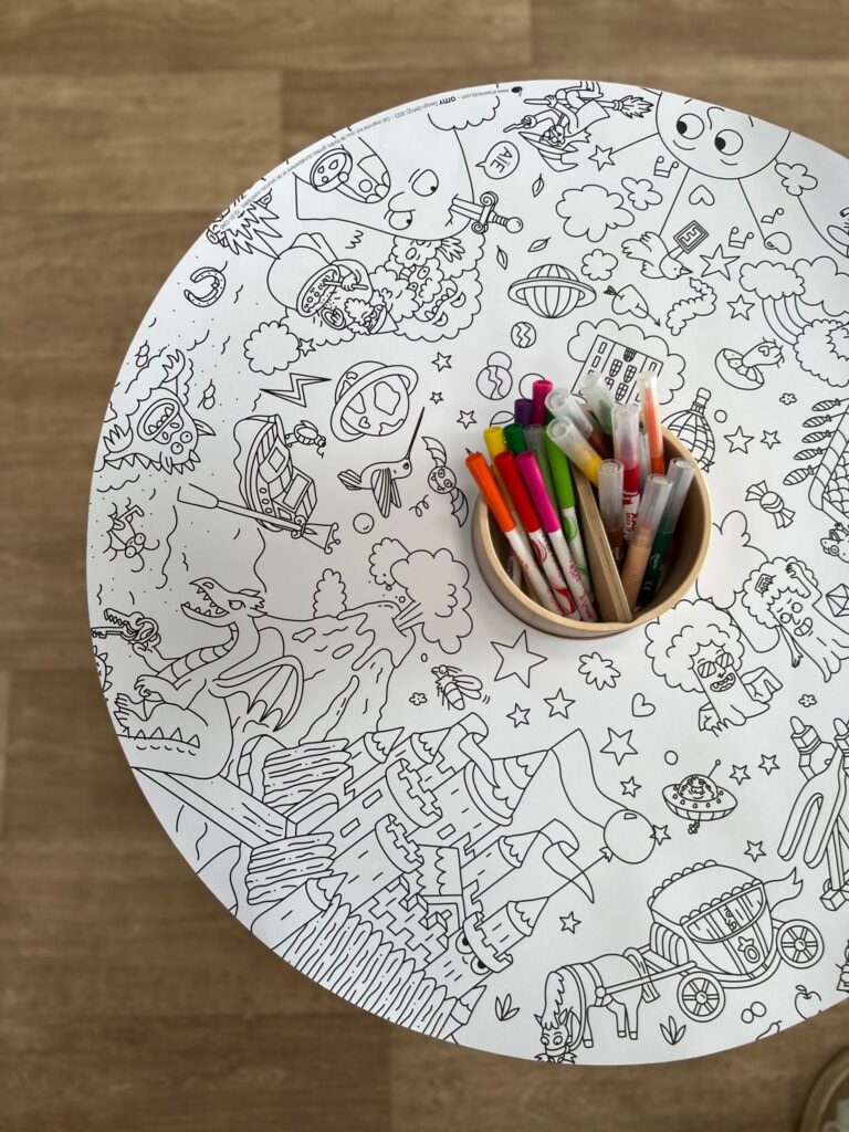 Recharge coloriage enfant 10 feuilles – OMY® Objets & imaginaire (dès 4 ans)