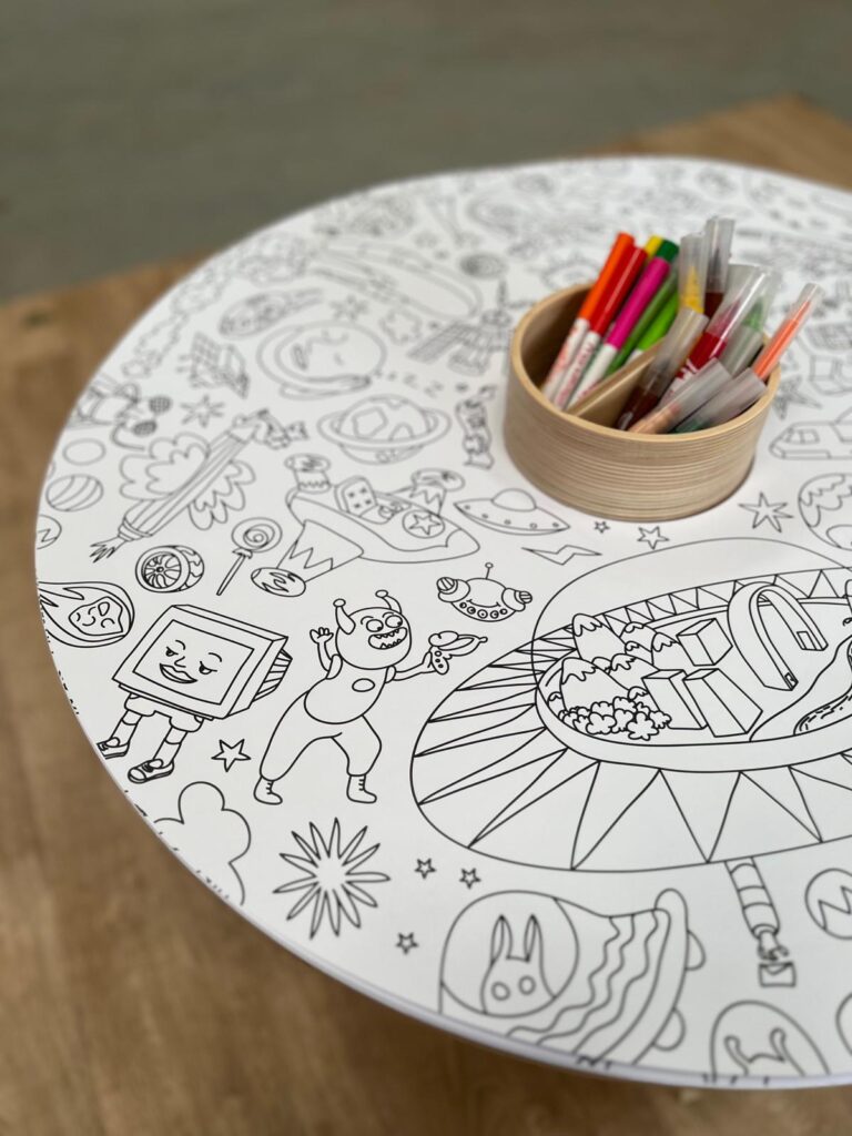 Recharge coloriage enfant 10 feuilles – OMY® Objets & imaginaire (dès 4 ans)