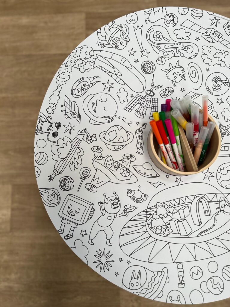 Recharge coloriage enfant 10 feuilles – OMY® Objets & imaginaire (dès 4 ans)