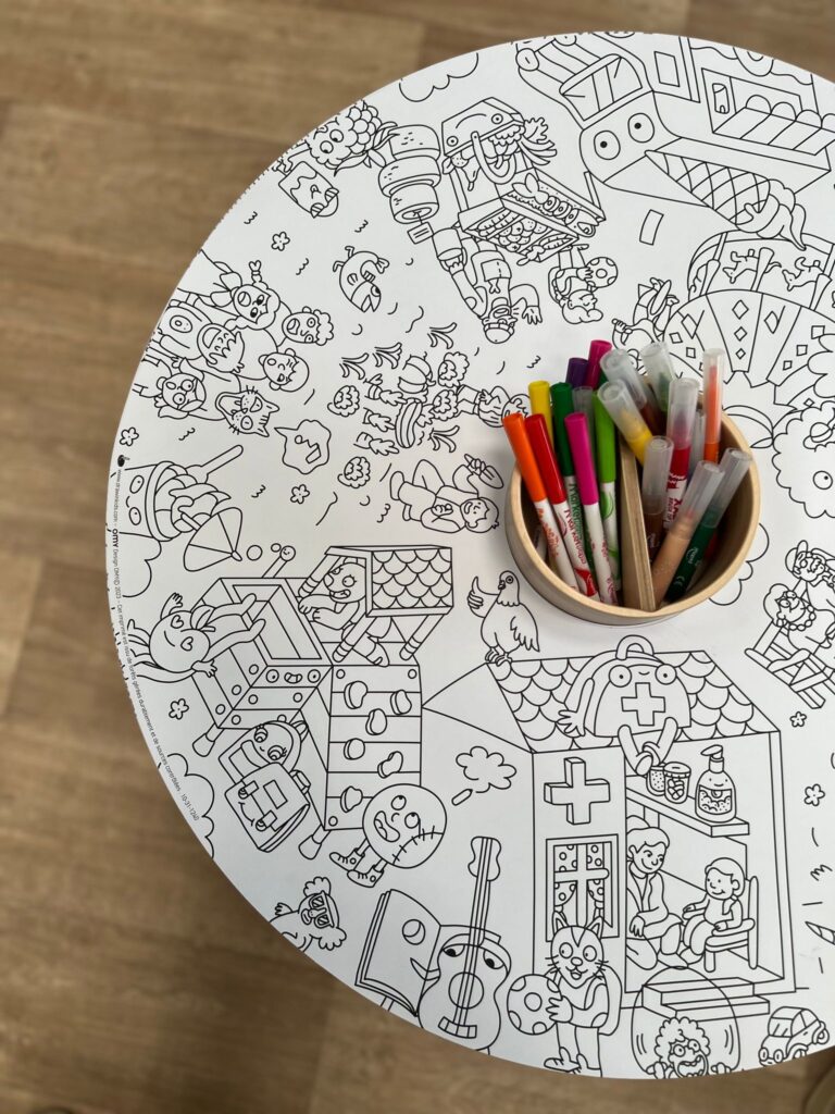 Recharge coloriage enfant 10 feuilles – OMY® Objets & imaginaire (dès 4 ans)