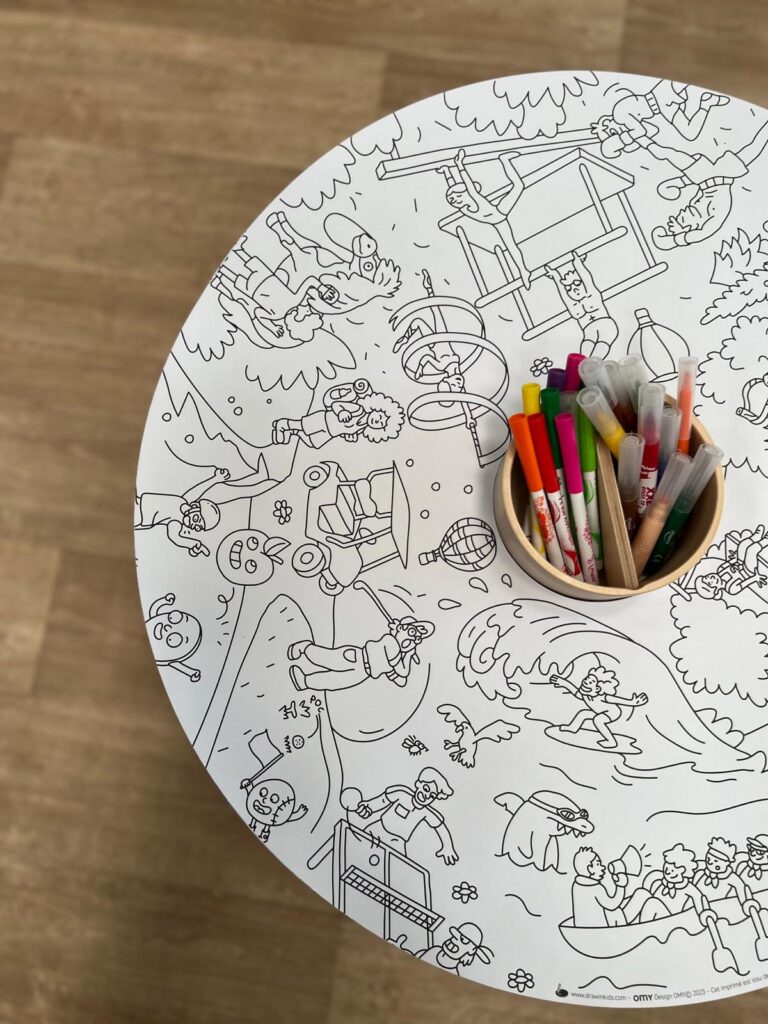 Recharge coloriage enfant 10 feuilles – OMY® Objets & imaginaire (dès 4 ans)