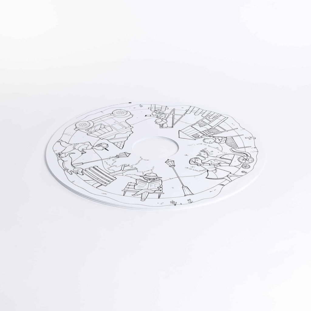 Drawin’board – Plateau effaçable pour table enfant