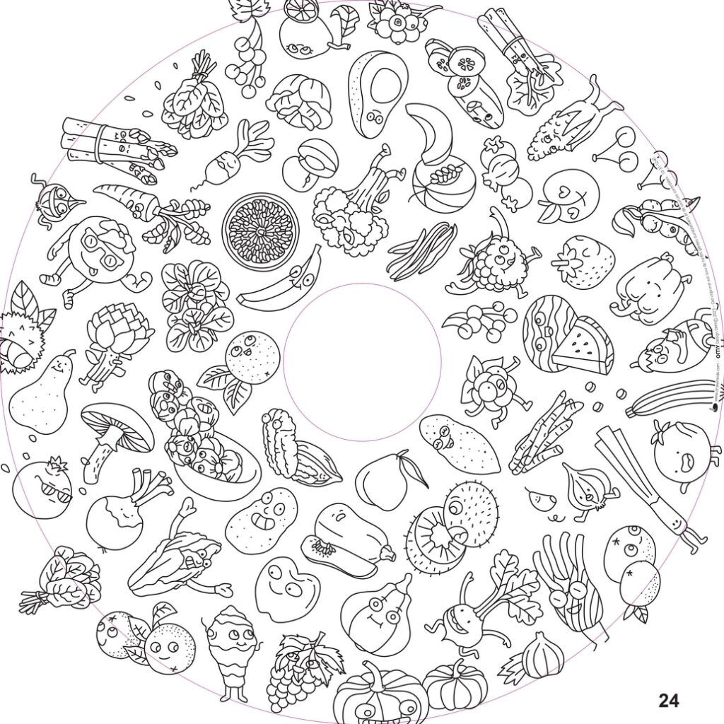 Recharge coloriage enfant XXL 10 feuilles – OMY®- Objets & Imaginaire (dès 4 ans)