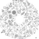 Recharge coloriage enfant XXL 10 feuilles – OMY®- Objets & Imaginaire (dès 4 ans)