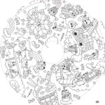 Recharge coloriage enfant 10 feuilles – OMY® Objets & imaginaire (dès 4 ans)