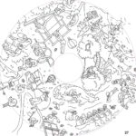 Recharge coloriage enfant 10 feuilles – OMY® Objets & imaginaire (dès 4 ans)