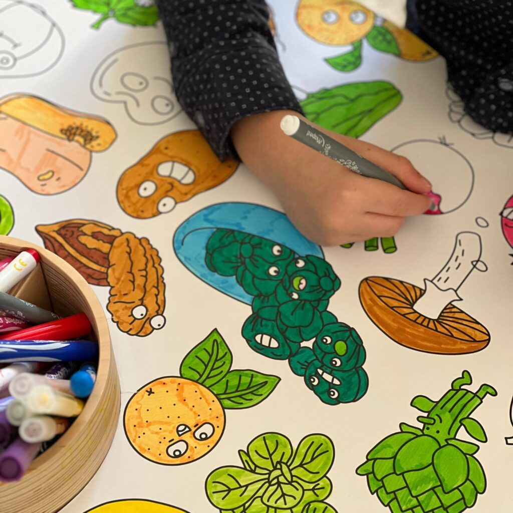 Recharge coloriage enfant 10 feuilles – OMY® Objets & imaginaire (dès 4 ans)