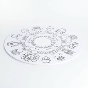 Recharge coloriage enfant XXL 10 feuilles – Miffy®(dès 2 ans)