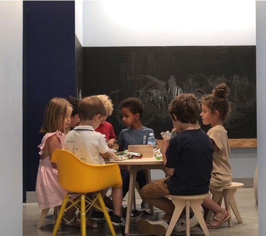 Lot de 2 tabourets enfants en bois – Design scandinave | Drawin’kids®